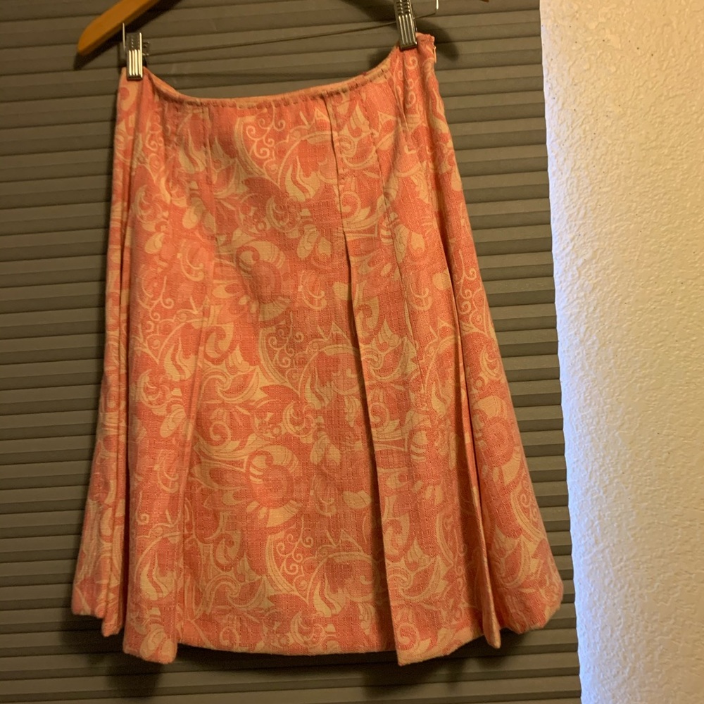 Elite Tari pink & cream skirt